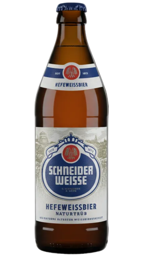 Schneider Weisse Hefeweissbier Naturtrüb 5.4% 500ml Bottle