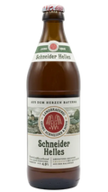 Schneider Helles 5.0% 500ml bottle Bavarian lager