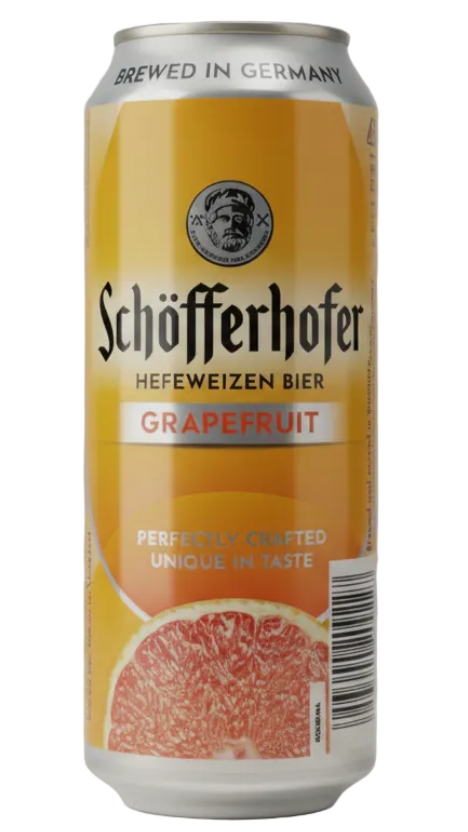 Schöfferhofer Grapefruit 2.5% 500ml can wheat radler