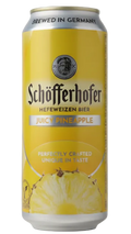 Schöfferhofer Juicy Pineapple 2.5% 500ml can wheat radler