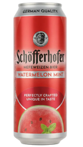 Schöfferhofer Watermelon Mint can label close up