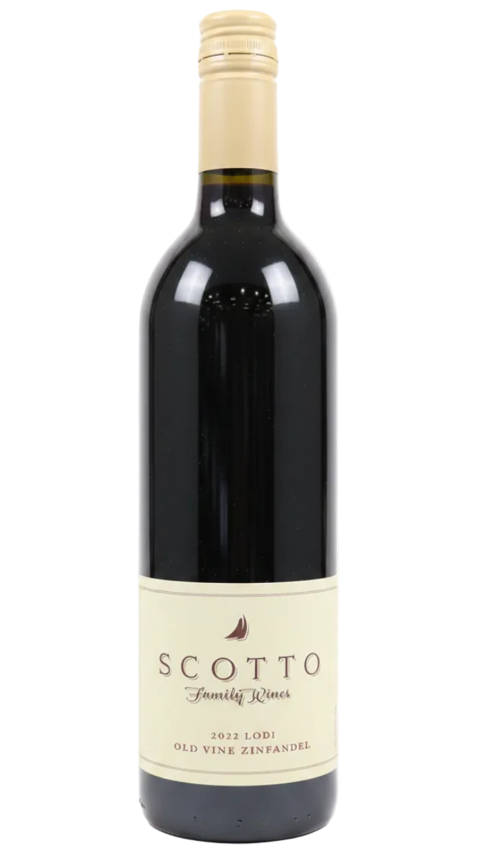 Scotto Cellars Lodi Old Vine Zinfandel 2022 13.5% 750ml Bottle
