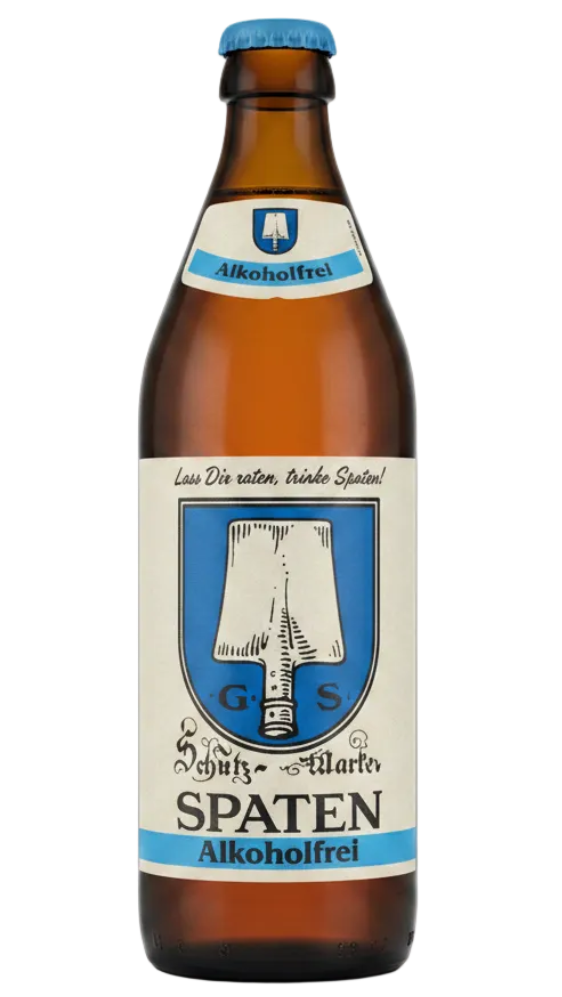 Spaten Alkoholfrei 0.5% 500ml bottle alcohol-free lager 07 2026
