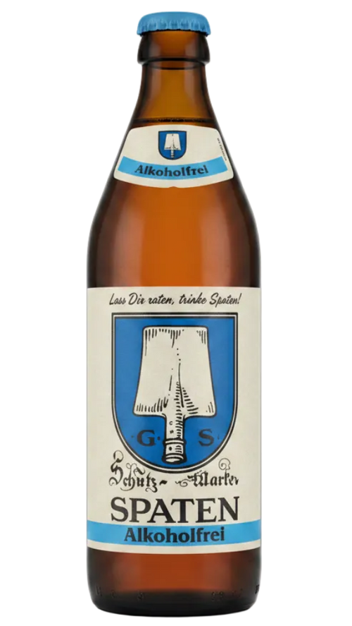 Spaten Alkoholfrei 0.5% 500ml bottle alcohol-free lager 07 2026