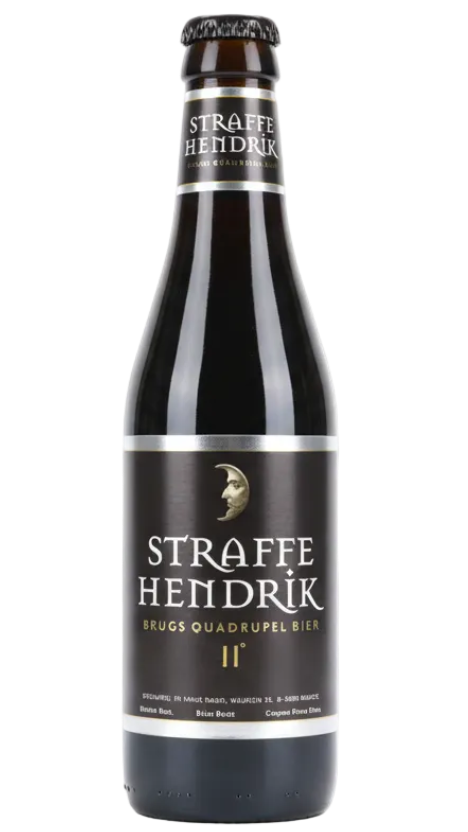 Straffe Hendrik Brugs Quadrupel Bier 11% 330ml Bottle