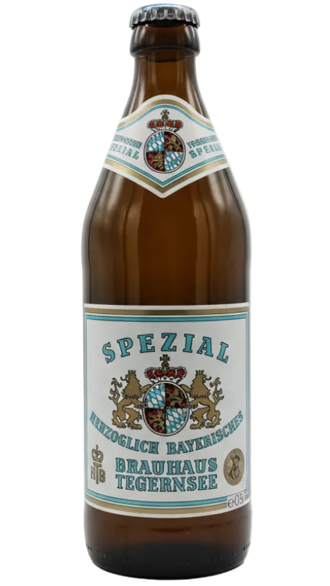 Tegernseer Spezial 5.2% German Export lager 500ml bottle