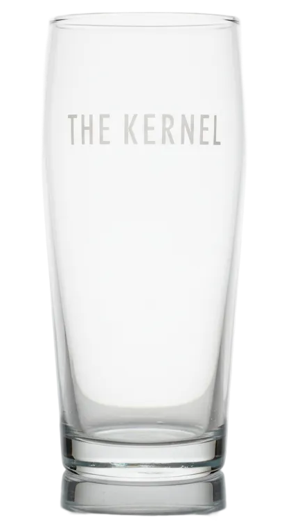 The Kernel Brewery Pint Glass 568ml Branded Glassware