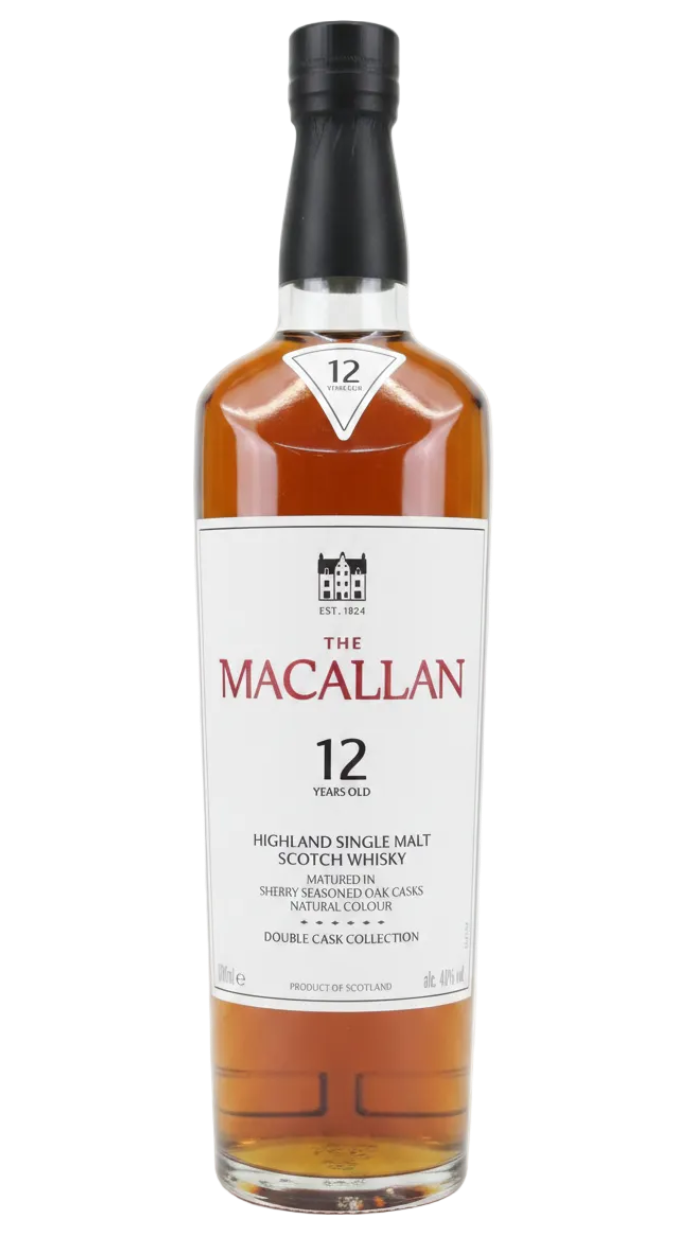 The Macallan 12 Year Old Double Cask 40% 700ml Bottle