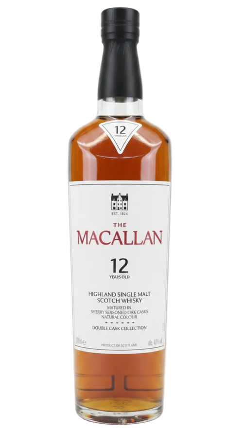 The Macallan 12 Year Old Double Cask 40% 700ml Bottle