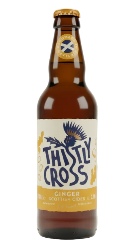 Thistly Cross Real Ginger Cider 4.0% 500ml bottle