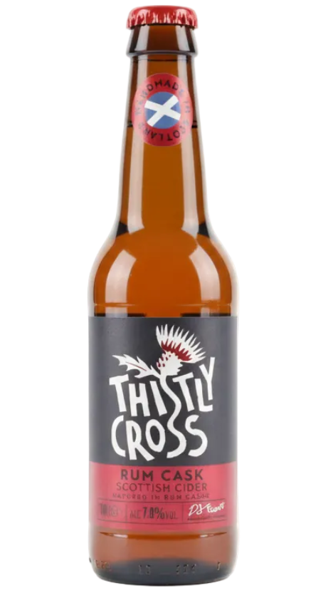 Thistly Cross Rum Cask Cider 6.9% 330ml bottle