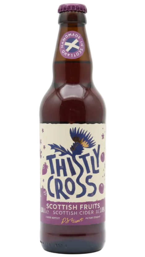 Thistly Cross Scottish Fruits Cider 4.0% 500ml bottle