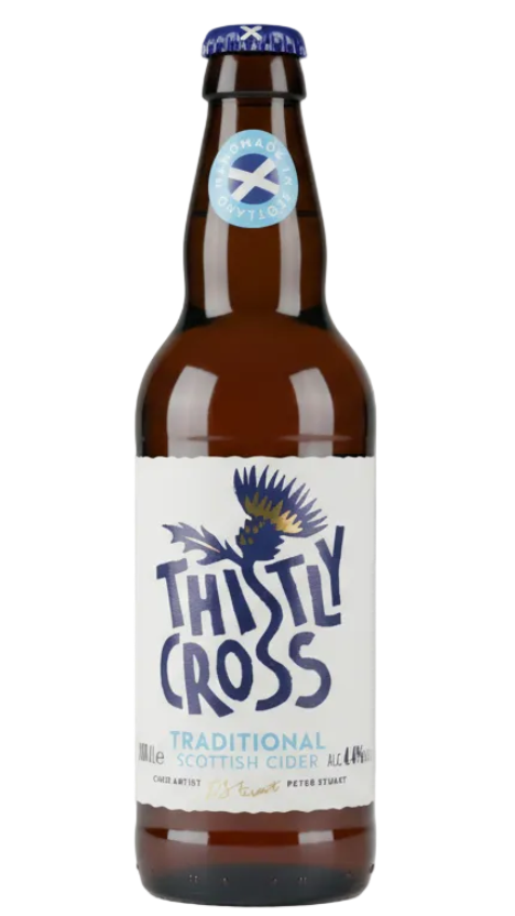 Thistly Cross Traditional Cider 4.4% 500ml bottle