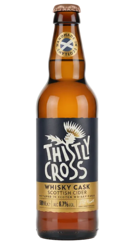 Thistly Cross Whisky Cask Cider 6.9% 500ml bottle