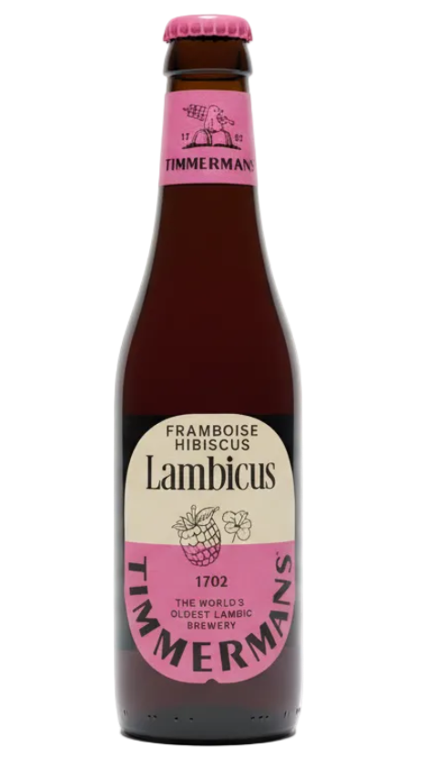 Timmermans Lambicus Framboise Hibiscus 4.0% 330ml Bottle