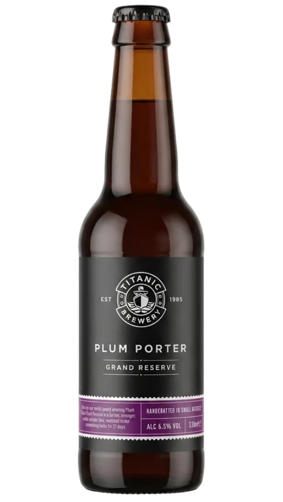 Titanic Brewery Plum Porter Grand Reserve 6.5% 330ml Bottle