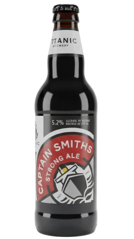 Titanic Captain Smith’s 5.2% 500ml Bottle – Traditional English Strong Ale