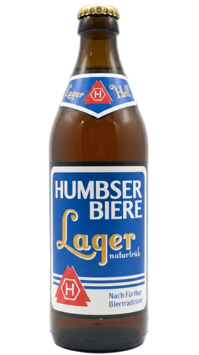 Humbser Lager Hell Naturtrüb 5.1% 500ml Bottle