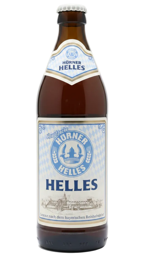 Hürner Biere Helles 4.9% 500ml Bottle
