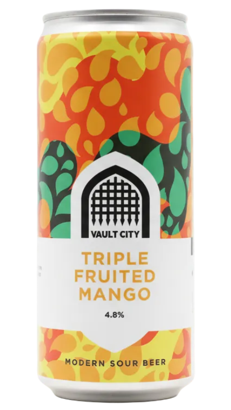 Vault City Brewing Triple Fruited Mango (4.8%) 4.8% 440ml Can
