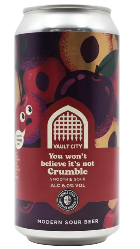 Vault City Brewing You Won’t Believe It’s Not Crumble! 6.0% 440ml Can