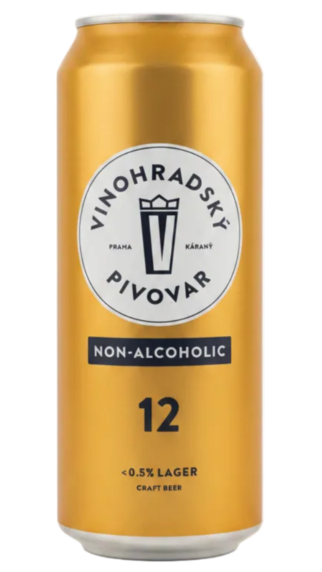 Vinohradská 12 Non-Alcoholic 0.5% 500ml Can
