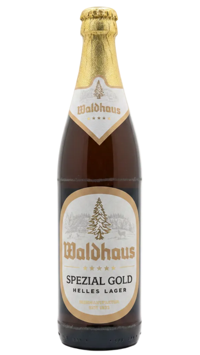 Waldhaus Spezial Gold 5.6% 500ml Bottle