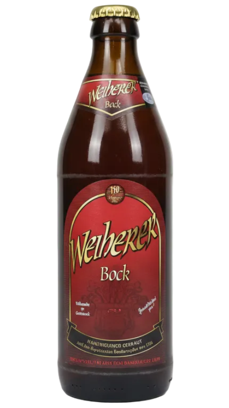 Weiherer Bock 6.7% 500ml bottle German Bock