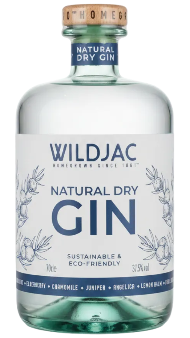 Wildjac Natural Dry Gin 37.5% 700ml Bottle
