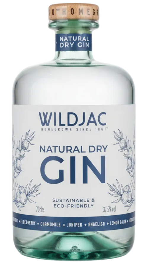 Wildjac Natural Dry Gin 37.5% 700ml Bottle