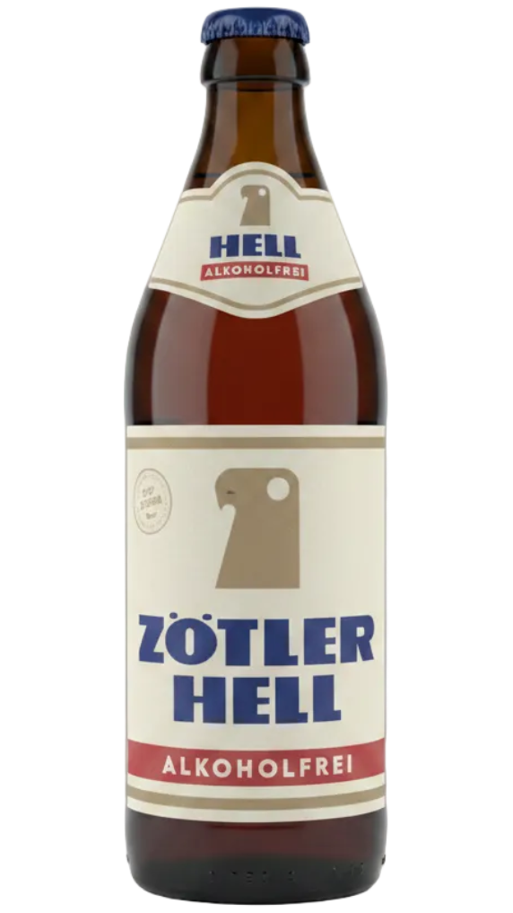 Zötler Hell Alkoholfrei 0.2% 500ml Bottle